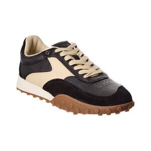 Vince Men's Palisades Runner Leather Sneaker, Black